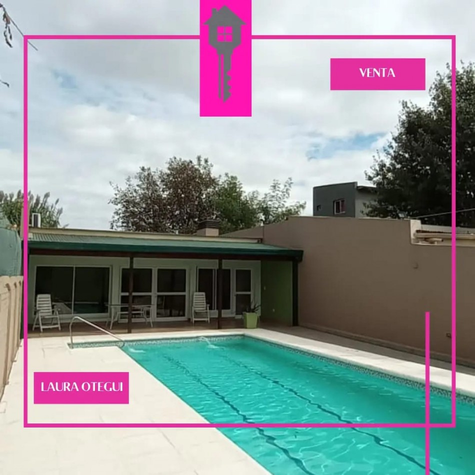 VENTA CASA DE 2 DORMITORIOS, QUINCHO CON PILETA, GALPON 