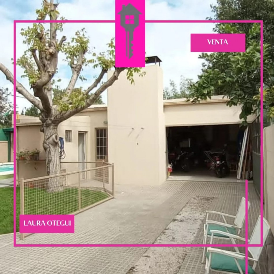 VENTA CASA DE 2 DORMITORIOS, QUINCHO CON PILETA, GALPON 