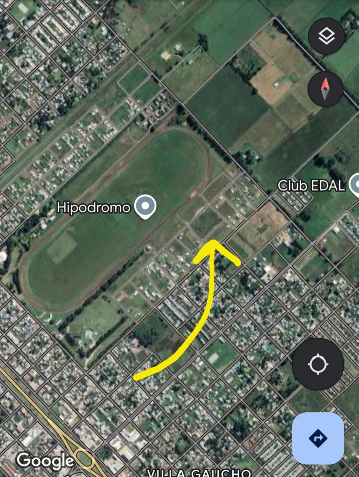 Venta de Lote en Loteo Hipodromo -  Medidas: 15,50 x 25 m