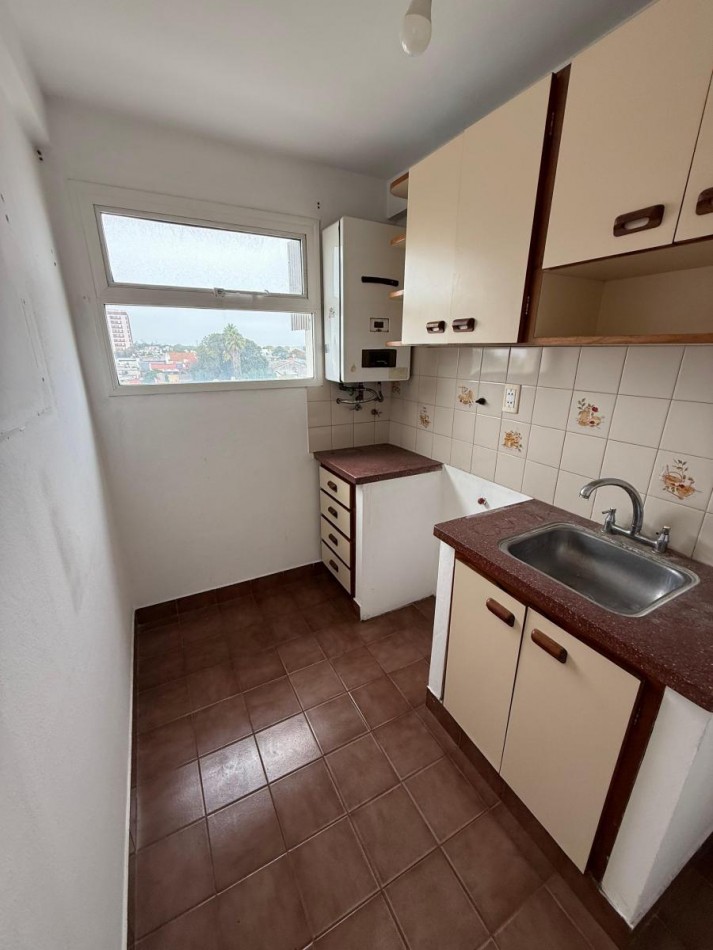 2 amb apto credito muy luminoso con espacio de cochera