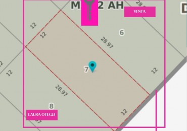 VENTA LOTE ZONA BARRIO GRADUADOS